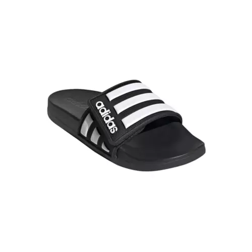 Boys' Adidas Adilette Comfort Adjustable Slide Sandals 3 Boys' Adidas Adilette Comfort Adjustable Slide Sandals - Image 3