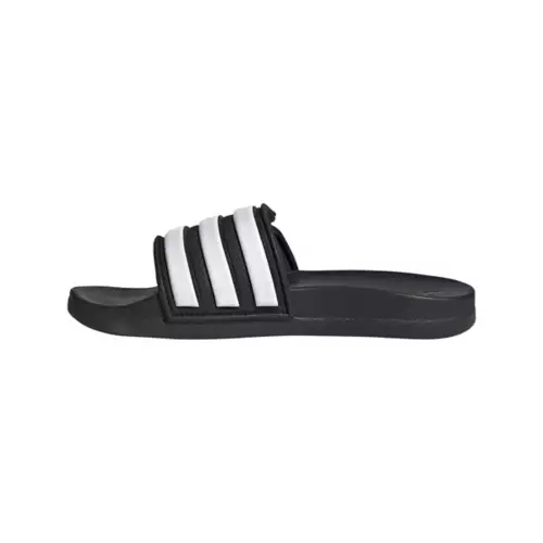 Boys' Adidas Adilette Comfort Adjustable Slide Sandals 4 Boys' Adidas Adilette Comfort Adjustable Slide Sandals - Image 4