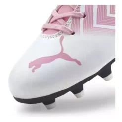 Girls' Puma Tacto II FG/AG Jr. Molded Soccer Cleats -Shoe Store 19510015898 4
