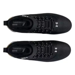 Adult Under Armour Harper 7 Mid RM Molded Baseball Cleats -Shoe Store 19525368069 2