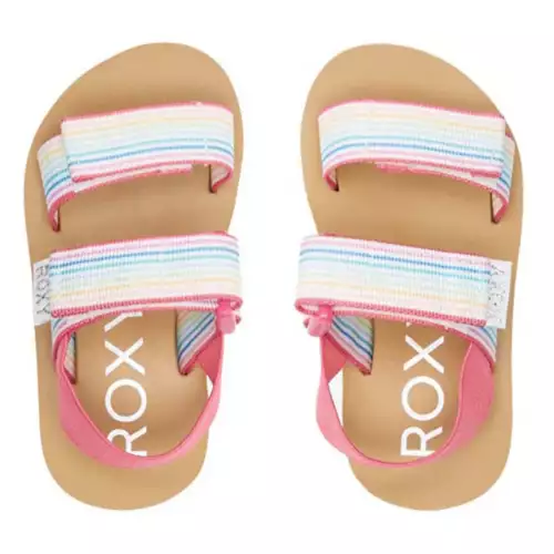 Toddler Girls' Roxy Cage Slide Sandals 3 Toddler Girls' Roxy Cage Slide Sandals - Image 3