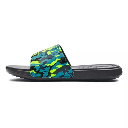 Boys' Under Armour Ansa Graphic Slide Sandals 2 Boys' Under Armour Ansa Graphic Slide Sandals - Image 2