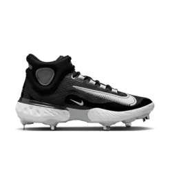 Men's Nike Alpha Huarache Elite 4 Mid Metal Baseball Cleats