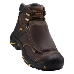 Men's KEEN Mt Vernon 6" Met Waterproof Steel Toe Work Boots -Shoe Store 88719486592 3